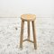 Tall Rustic Elm Bar Stool 1