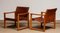 Cognac Leather Model Diana Safari Armchairs by Karin Mobring for Ikea, Set of 2 5