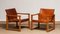 Cognac Leather Model Diana Safari Armchairs by Karin Mobring for Ikea, Set of 2 8