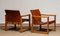 Cognac Leather Model Diana Safari Armchairs by Karin Mobring for Ikea, Set of 2 7