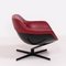 277 Auckland Red Leather Lounge Chair by Jean-marie Massaud for Cassina, 2005 3