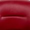 277 Auckland Red Leather Lounge Chair by Jean-marie Massaud for Cassina, 2005 7