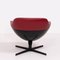 277 Auckland Red Leather Lounge Chair by Jean-marie Massaud for Cassina, 2005 5
