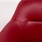 277 Auckland Red Leather Lounge Chair by Jean-marie Massaud for Cassina, 2005, Image 9