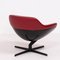 277 Auckland Red Leather Lounge Chair by Jean-marie Massaud for Cassina, 2005 4