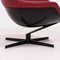 277 Auckland Red Leather Lounge Chair by Jean-marie Massaud for Cassina, 2005 6