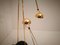 Yuki Gold-Plated Halogen Floor Lamp from Stefano Cevoli, 1980s 6