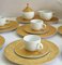 24-kt Plated Coffee Dessert Service by Bjorn Wiinblad for Rosenthal, 1980s, Set of 15 2