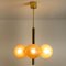 Molecular Chandelier with Six Smoked Hand Blown Glass Globes from Kaiser 5
