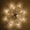 Plafones Orbit Sputnik grandes Snowball de Emil Stejnar, años 50. Juego de 2, Imagen 12