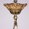 Early 20th-Century Italian Glass and Gilt Bronze Lantern, Image 5