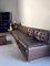 Vintage Model DS 11 Brown Patchwork Modular Sofa from de Sede 5