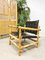 Mid-Century Bamboo Safari Armchairs & Coffee Table, Set of 3 7