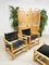 Mid-Century Bamboo Safari Armchairs & Coffee Table, Set of 3 10