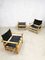 Mid-Century Bamboo Safari Armchairs & Coffee Table, Set of 3 1