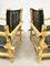 Mid-Century Bamboo Safari Armchairs & Coffee Table, Set of 3 2