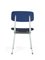 Blue Result Chairs by Friso Kramer & Wim Rietveld for Ahrend, Set of 4, Image 4