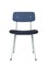 Blue Result Chairs by Friso Kramer & Wim Rietveld for Ahrend, Set of 4, Image 2