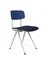 Blue Result Chairs by Friso Kramer & Wim Rietveld for Ahrend, Set of 4, Image 1