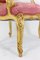 Louis XV Style Cabriolet Armchairs in Gilt Wood, 1880s, Set of 2 7