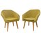 Mid-Century Shell Fiberglass Lounge Chairs, 1960s, Set of 2 1