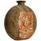 Vaso da studio grande decorativo in ceramica con motivi geometrici, Immagine 1