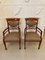 19th Century Inlaid Mahogany Dining Chairs, Set of 8 2