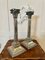 Antique Silver Plated Corinthian Candlesticks, Set of 2, Image 3
