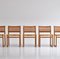 Model BM61 Dining Chairs by Børge Mogensen for P. Lauritsen & Søn, 1950s, Set of 5, Image 4