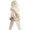 Kleine Mädchen Alabaster Skulptur 1
