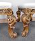 17th Century Italian Carved Giltwood Baroque Stools, Set of 2, Image 7
