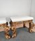17th Century Italian Carved Giltwood Baroque Stools, Set of 2 6