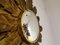 Vintage Gilt Metal Sunburst Mirror, 1960s 5