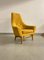 Mid-Century Mustard Colored Lounge Chair from S.M. Wincrantz 3