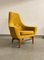 Mid-Century Mustard Colored Lounge Chair from S.M. Wincrantz 2