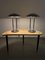 Lampade da tavolo Space Ace in stile Ikea, Scandinavia, anni '80, set di 2, Immagine 2