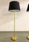 Scandinavian Modern Floor Lamps in Brass from Enco, 1970s, Set of 2 9