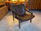 Leather Hunter Chair by Torbjorn Afdal for Bruksbo, 1960s 1