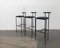 Vintage Italian Postmodern Tokyo Barstools by Rodney Kinsman for Bieffeplast, 1980s, Set of 3, Image 2