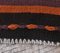 3x11 Vintage Turkish Oushak Handmade Wool Kilim Runner Rug, Image 5