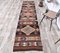 Tappeto Kilim Runner vintage fatto a mano, Oushak, Turchia, Immagine 2