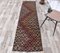 Tappeto Kilim Runner vintage fatto a mano con lana Oushak 2x9, Immagine 3