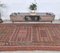 6x13 Vintage Turkish Oushak Handmade Red Wool Kilim Area Rug 2