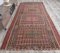 6x13 Vintage Turkish Oushak Handmade Red Wool Kilim Area Rug 3