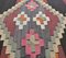 Alfombra de pasillo Kilim 5x15 vintage turca de lana hecha a mano, Imagen 4
