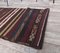 3x18 Vintage Turkish Oushak Handmade Wool Kilim Runner Rug 7