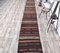 3x18 Vintage Turkish Oushak Handmade Wool Kilim Runner Rug, Image 2