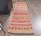 Tappeto Kilim Runner vintage fatto a mano di lana Oushak, Austria, Immagine 2