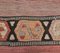 Tappeto Kilim Runner vintage fatto a mano di lana Oushak, Austria, Immagine 7