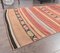 Tappeto Kilim Runner vintage fatto a mano di lana Oushak, Austria, Immagine 4